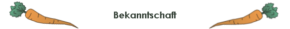 Bekanntschaft